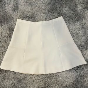 J Crew White Skirt